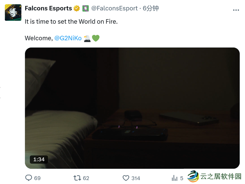 官宣：Falcons签下NiKo